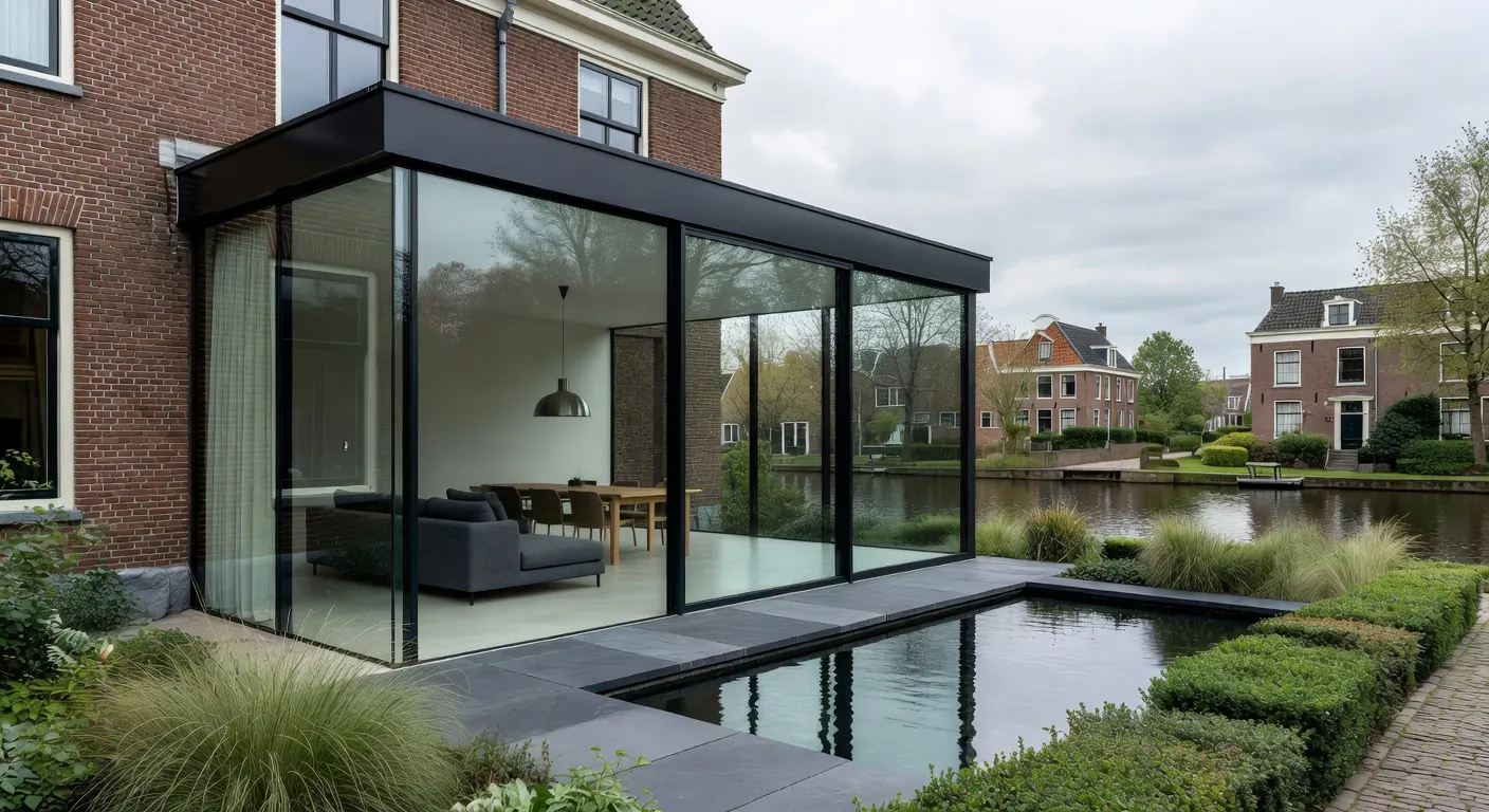 Seizoensgebonden aanbouw en metselwerk in actie tijdens de lente