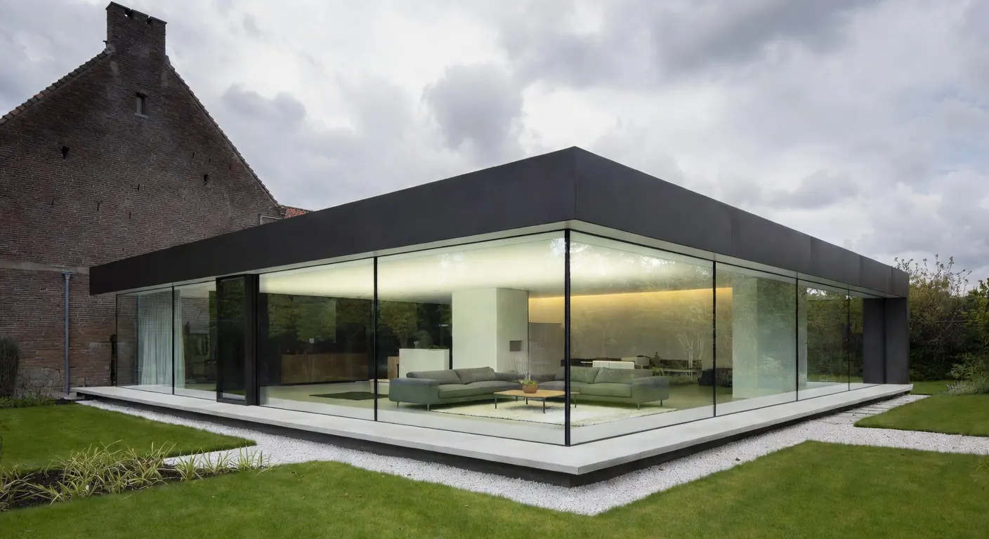 Succesvolle aanbouw met professioneel metselwerk project